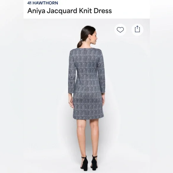 41 Hawthorn Aniya Jacquard Knit Dress - Picture 3 of 5